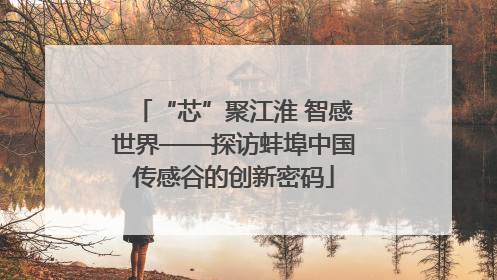 “芯”聚江淮 智感世界——探访蚌埠中国传感谷的创新密码