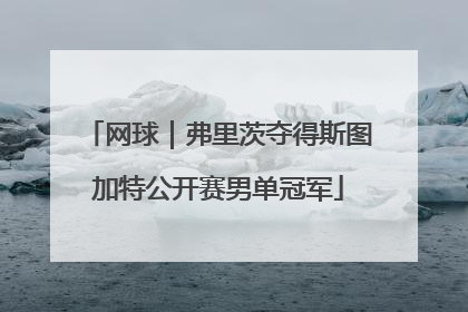 网球｜弗里茨夺得斯图加特公开赛男单冠军