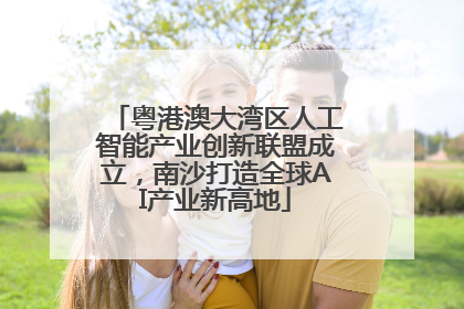粤港澳大湾区人工智能产业创新联盟成立，南沙打造全球AI产业新高地