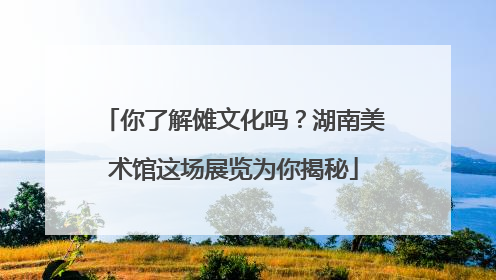 你了解傩文化吗？湖南美术馆这场展览为你揭秘