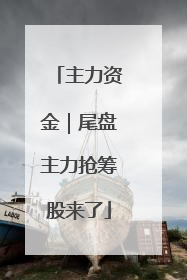 主力资金｜尾盘主力抢筹股来了