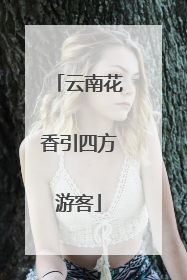 云南花香引四方游客