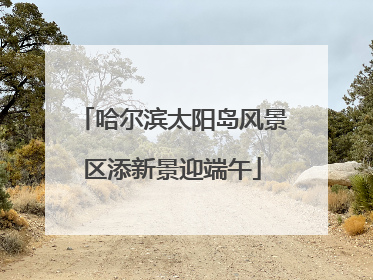 哈尔滨太阳岛风景区添新景迎端午