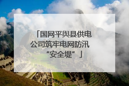 国网平舆县供电公司筑牢电网防汛“安全堤”