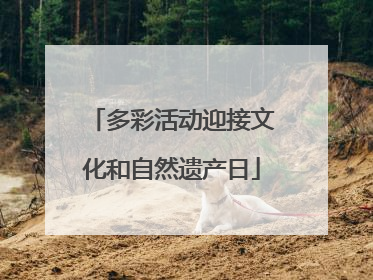 多彩活动迎接文化和自然遗产日
