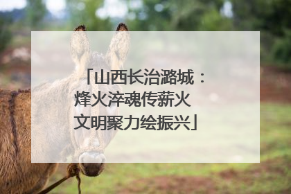 山西长治潞城：烽火淬魂传薪火 文明聚力绘振兴