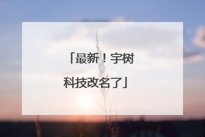 最新！宇树科技改名了