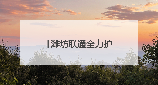潍坊联通全力护航“万物向上·更好潍坊”凤溪地夜市通信畅通
