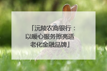 沅陵农商银行：以暖心服务擦亮适老化金融品牌