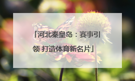 河北秦皇岛：赛事引领 打造体育新名片