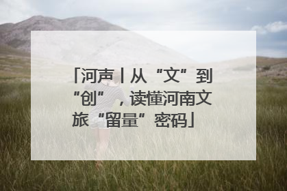 河声丨从“文”到“创”，读懂河南文旅“留量”密码