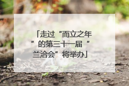 走过“而立之年”的第三十一届“兰洽会”将举办