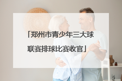 郑州市青少年三大球联赛排球比赛收官