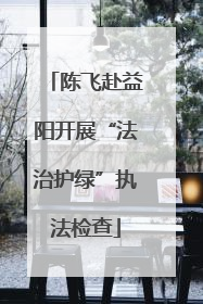 陈飞赴益阳开展“法治护绿”执法检查