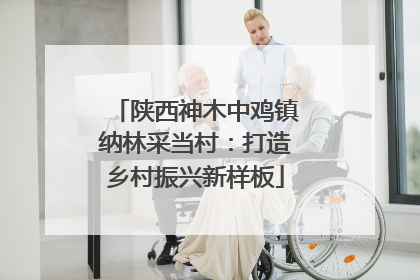 陕西神木中鸡镇纳林采当村：打造乡村振兴新样板