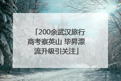 200余武汉旅行商考察英山 毕昇漂流升级引关注